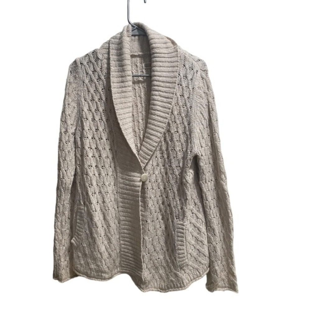Women’s Old Navy Maternity Sweater size‎ Medium One-Button Cardigan